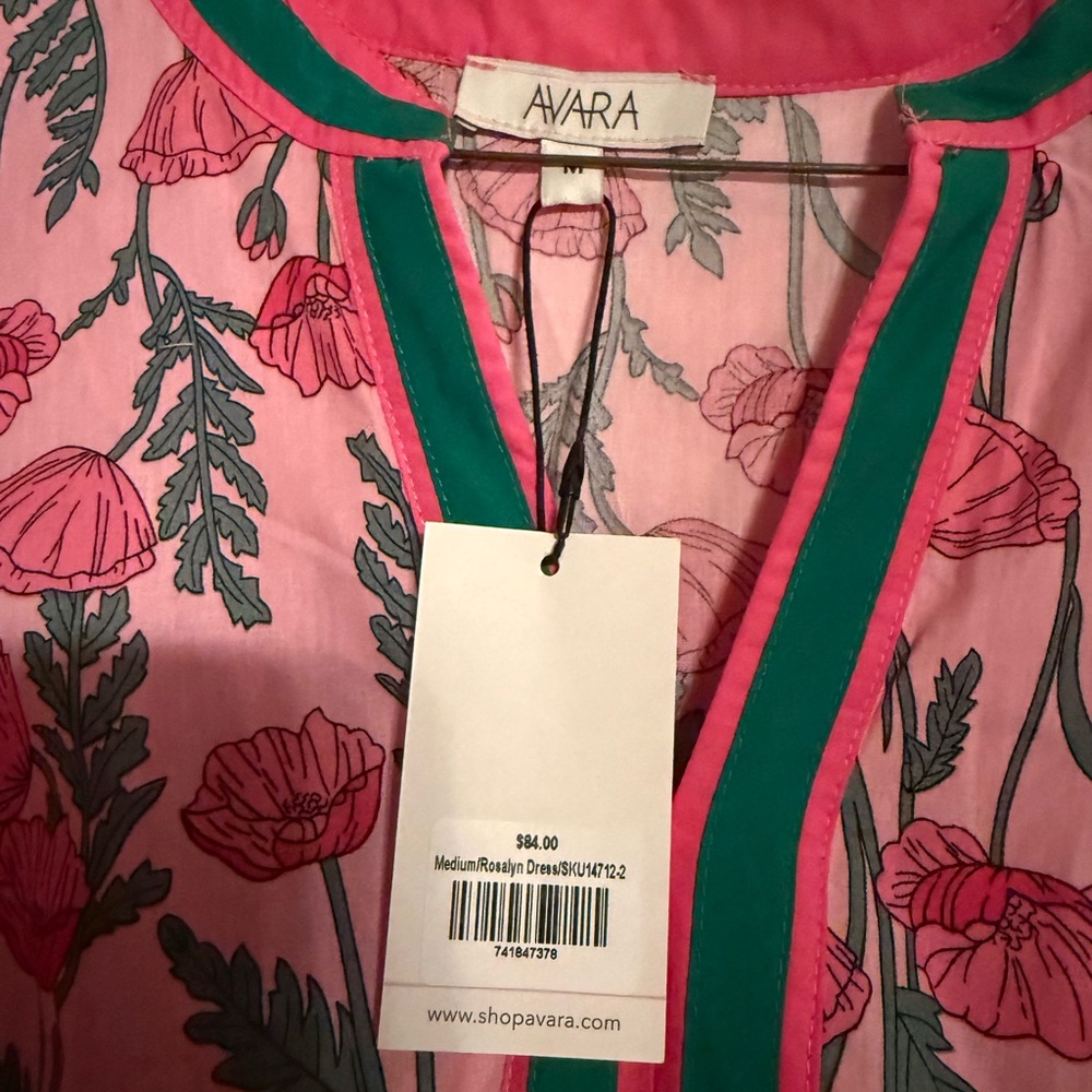 Avara Pink Floral Dress